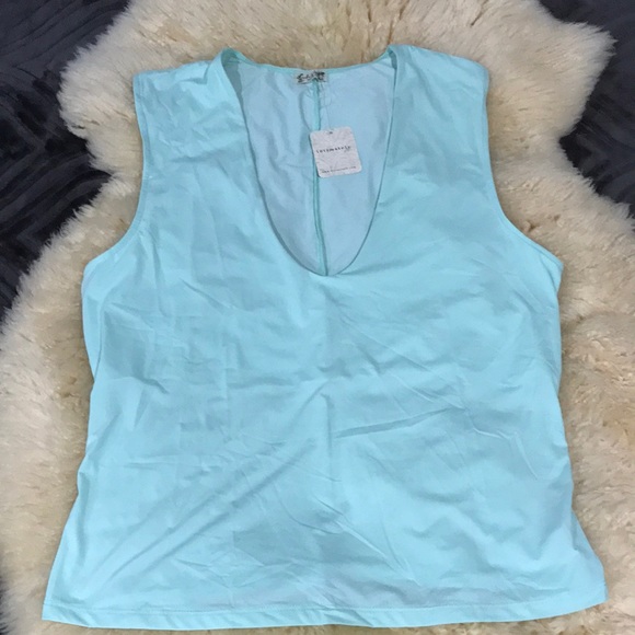 Free People Intimately Top Camisole Second Skin Size M Mint Green - Picture 1 of 6